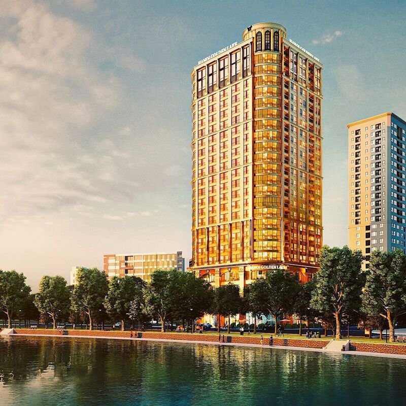 اولین «هتل طلایی» در جهان که در آن همه چیز با طلای ۲۴ عیار پوشیده شده است