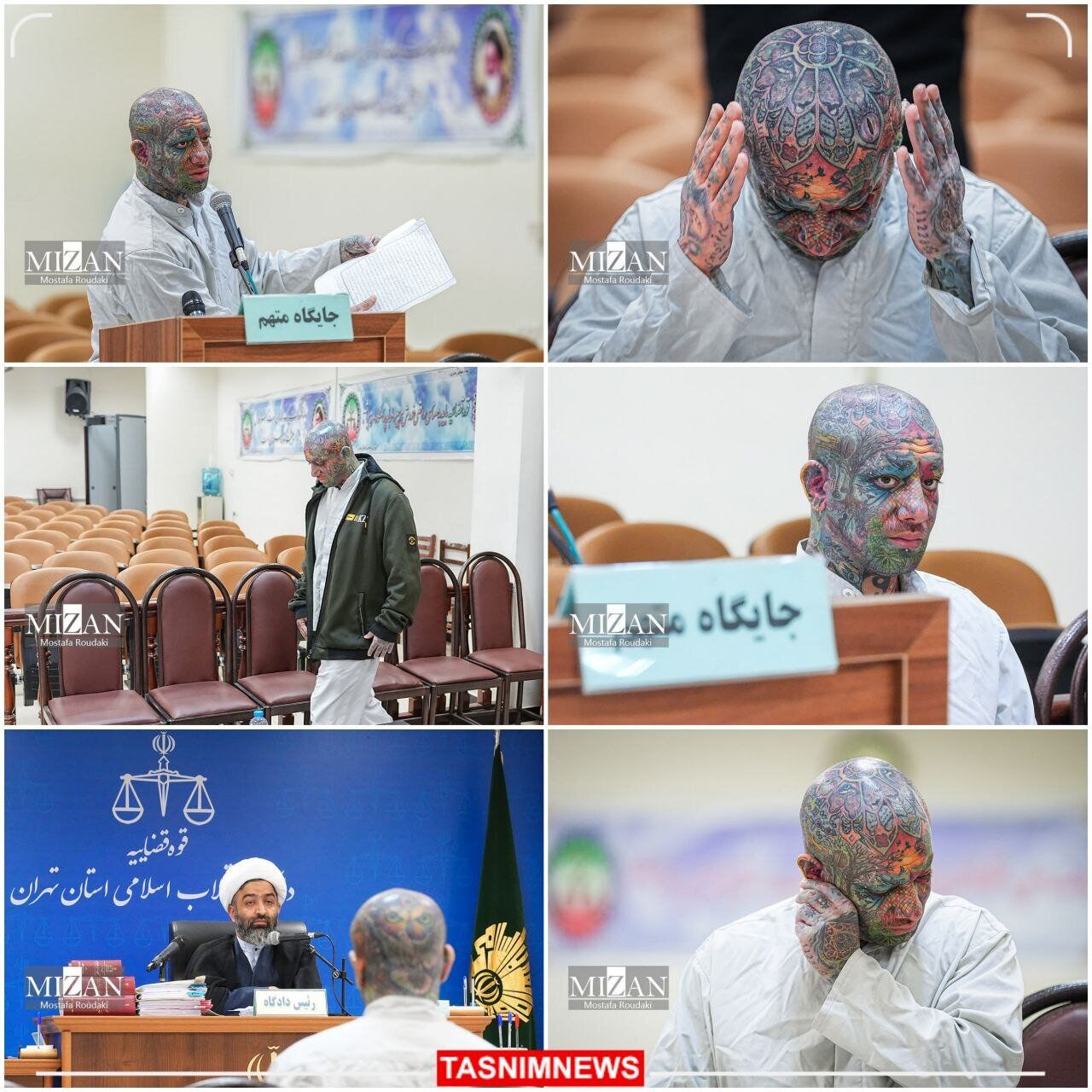 دومین جلسه رسیدگی به اتهامات تتلو برگزار شد + عکس