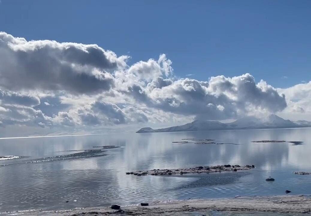 تراز دریاچه ارومیه افزایش یافت؟ + فیلم