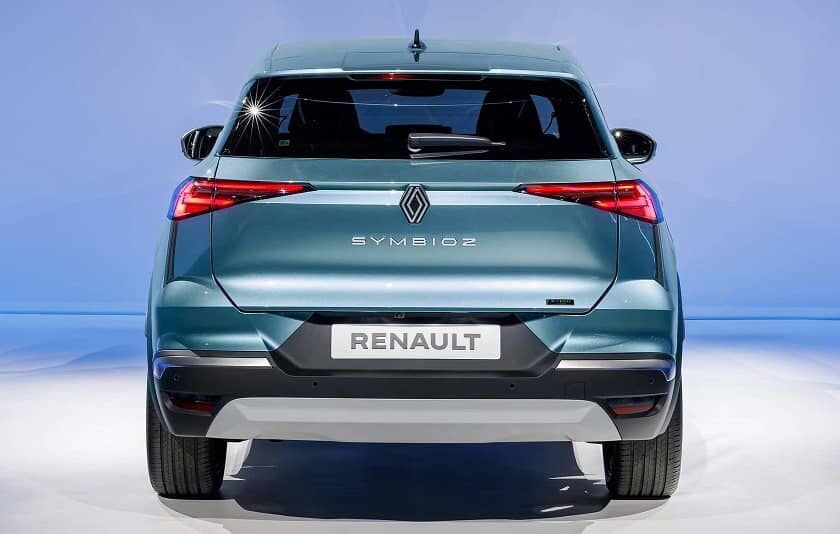 نمای عقب رنو سیمبیوز