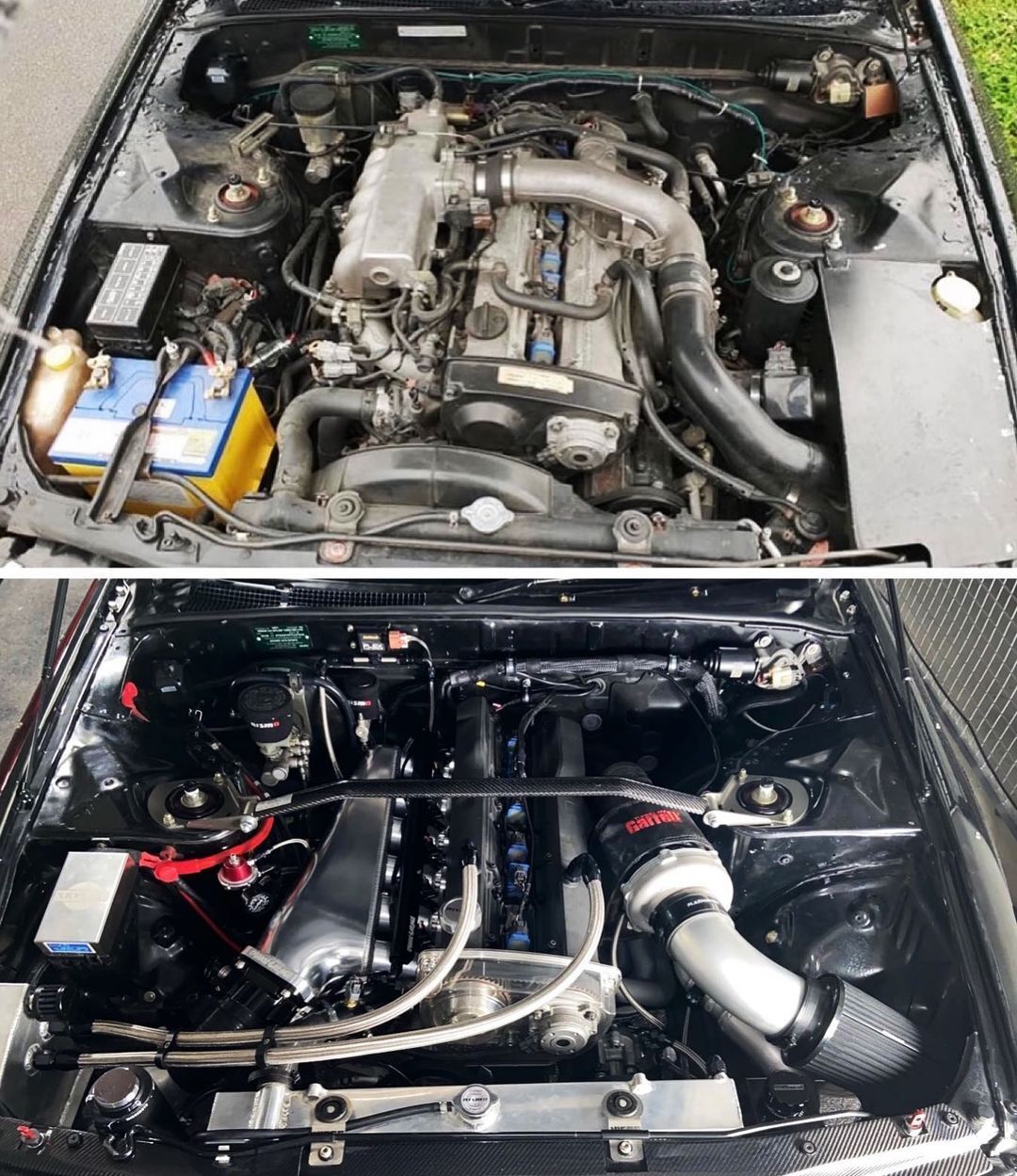 اسکای لاین R32 ؛ هیولای ژاپنی با کیت کربن دی اکس(عکس)