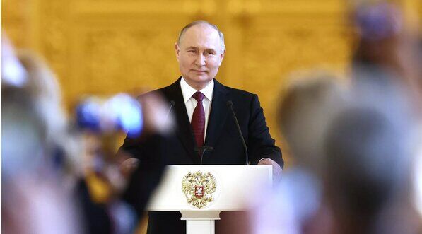 پنجمین سوگند ریاست جمهوری پوتین + فیلم
