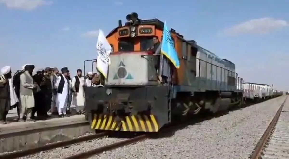 Afghanistan-Turkey cargo train transited through Iran