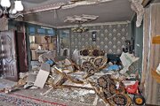 تصویری از انفجار منزل مسکونی ۴ طبقه در میدان نامجو + فیلم