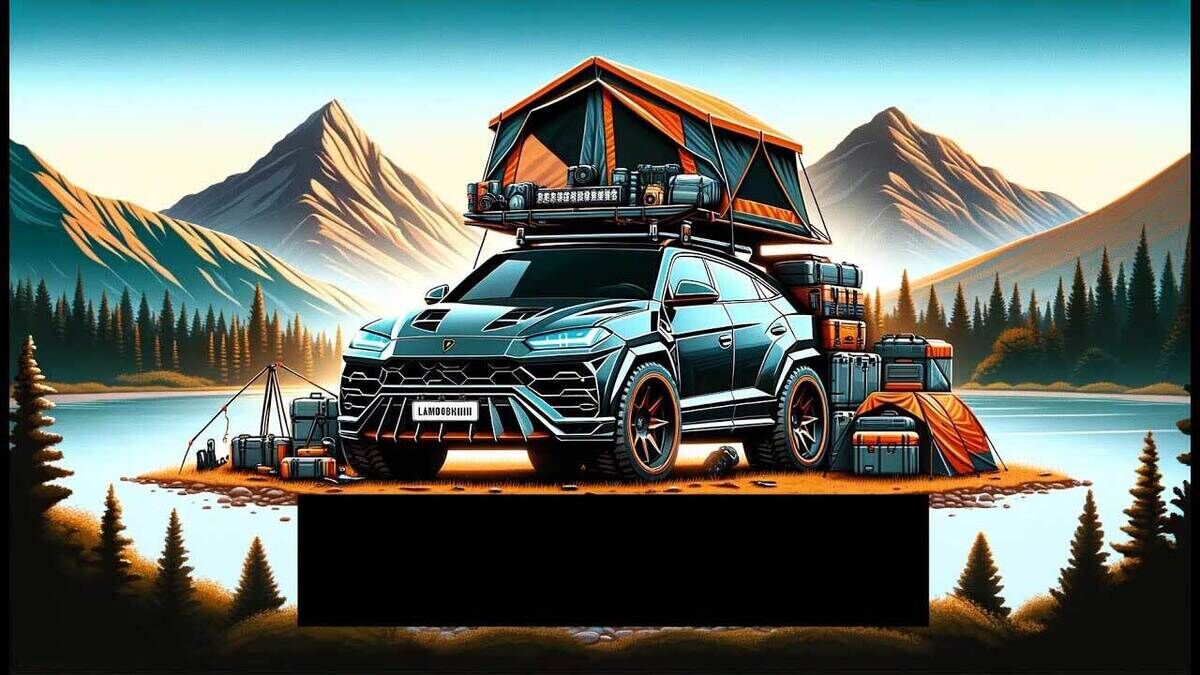 این مرد لامبورگینی شاسیبلند را به خانهاش تبدیل کرد! + عکس