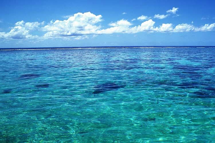 این جزیره ساحل شنی ندارد!