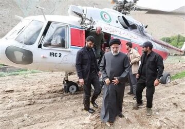 تصویری که رئیس‌دفتر رئیس‌جمهور دقایقی پس از سقوط هلی‌کوپتر از آن منطقه ثبت کرد