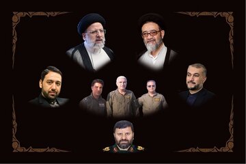 استقبال از پیکر رئیس‌جمهور شهید و همراهان در قم
