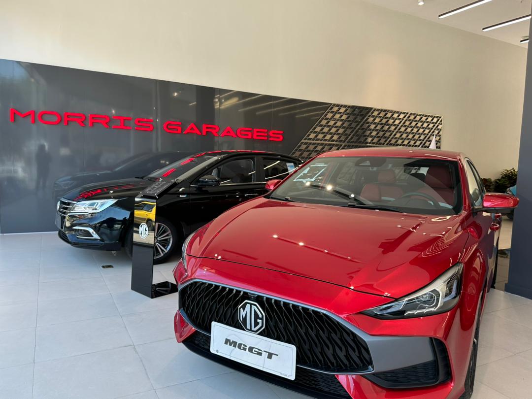 نگاهی به محصولات جدید ام جی در شوروم پارک وی