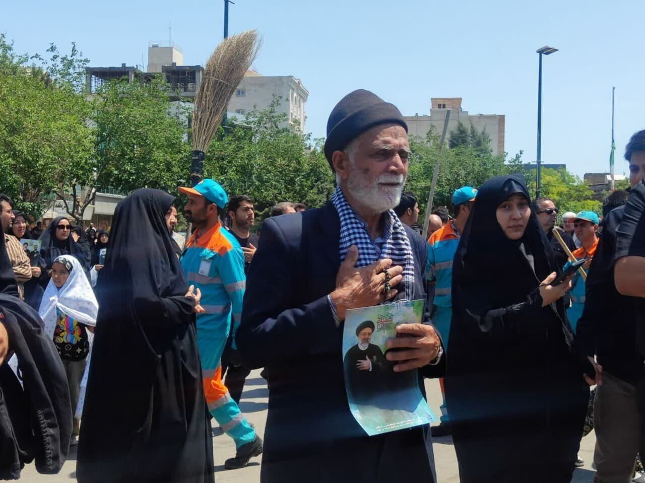 Funeral ceremony of martyr Raeisi in Mashhad Funeral ceremony of martyr Raeisi in Mashhad
