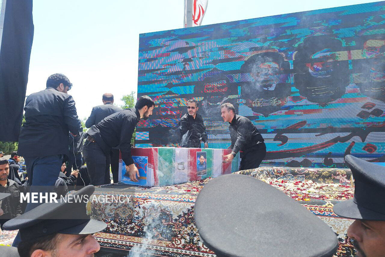 Funeral ceremony of martyr Raeisi in Mashhad