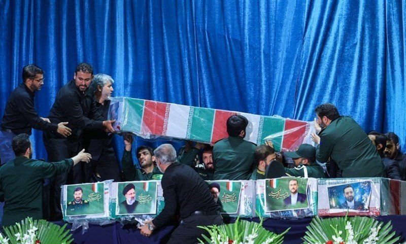 President Raisi’s Funeral Begins in Tehran