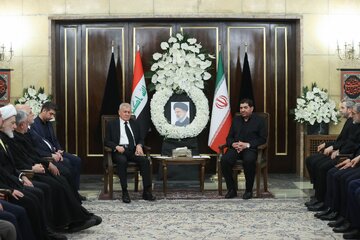 دیدار رئیس جمهور عراق با سرپرست ریاست جمهوری