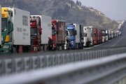 بیکاری ۶۰ هزار کامیون ایرانی را تهدید می‌کند