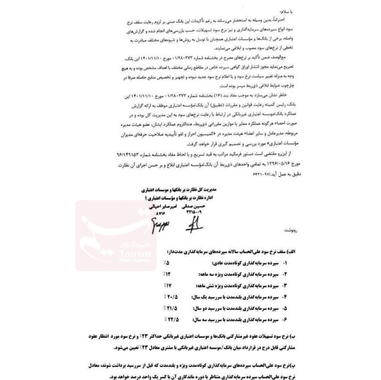 بخشنامه مهم بانک مرکزی؛ این بانکها مجازات میشوند + عکس