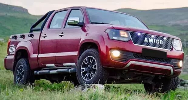 فروش پیکاپ آمیکو در روسیه آغاز میشود
