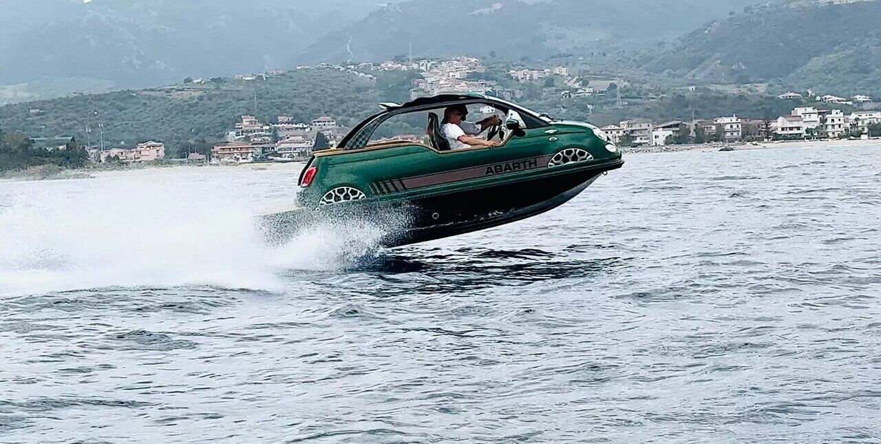 فیات جدید به جت اسکی تبدیل میشود!/ عکس