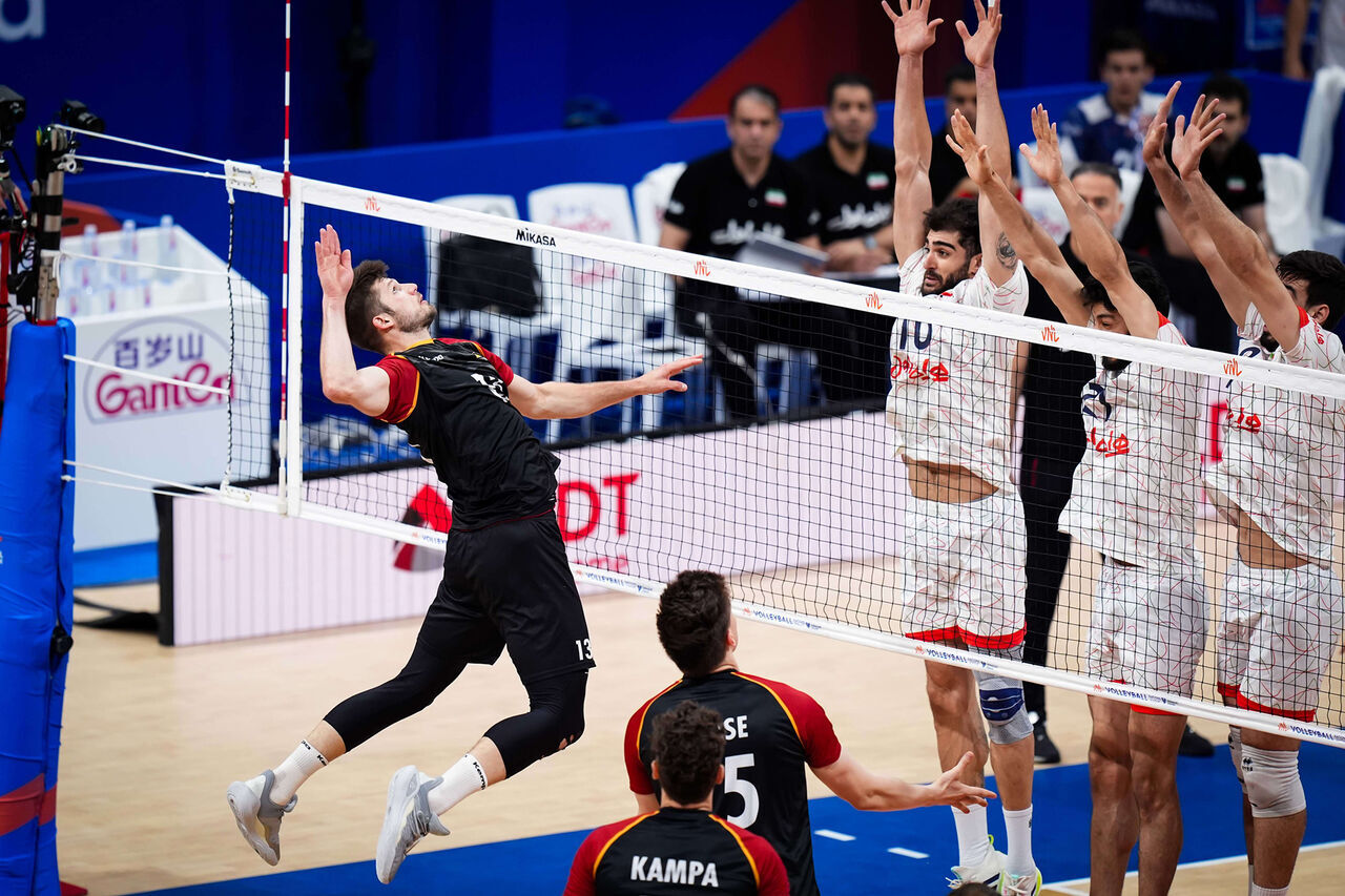 پایان تلخ والیبال ایران با شکست مقابل آلمان