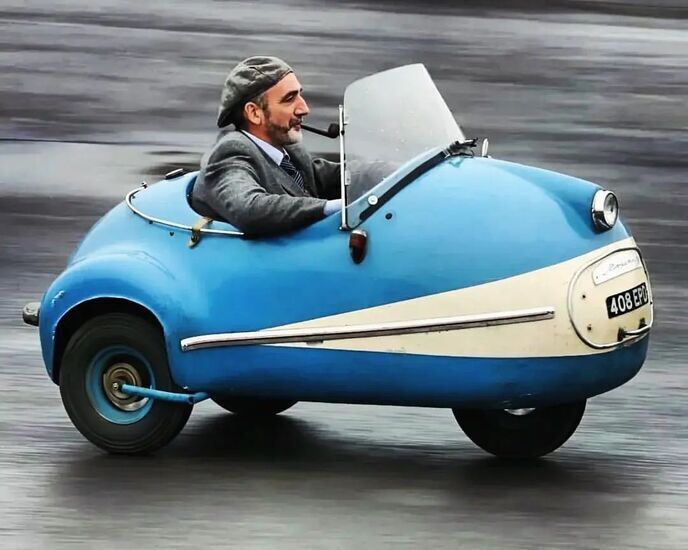 (تصاویر) موپتا بروتش: احتمالا کوچک‌ترین خودرو آلمانی!