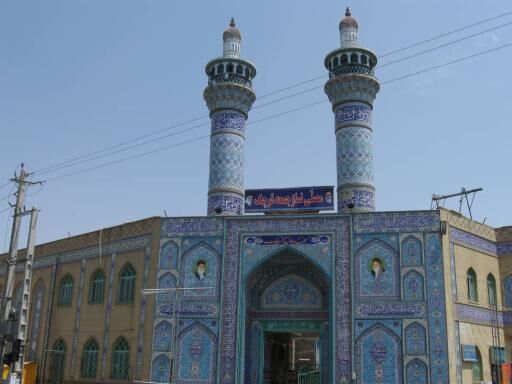 حضور جلیلی پای صندوق رای در مسجد جامع قرچک