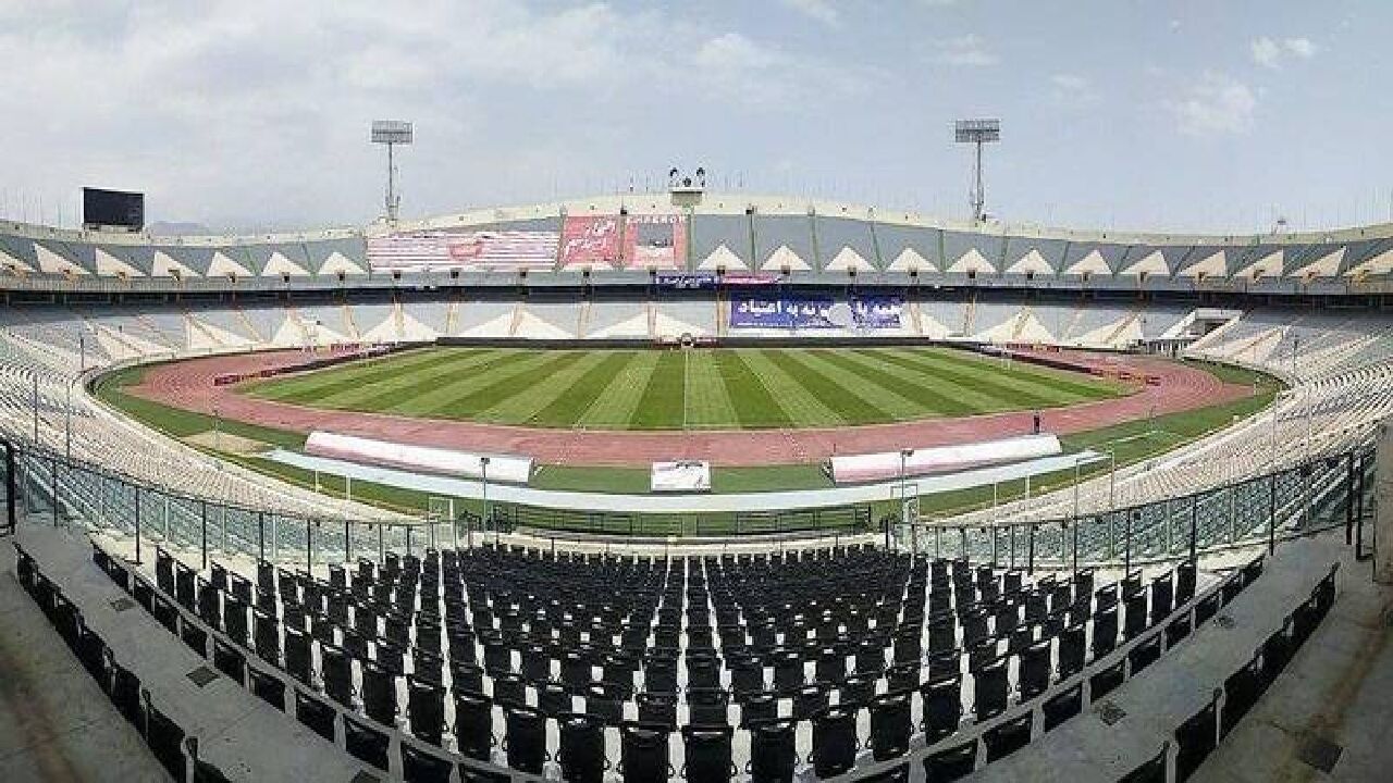 آخرین وضعیت آمادهسازی ورزشگاه آزادی + فیلم