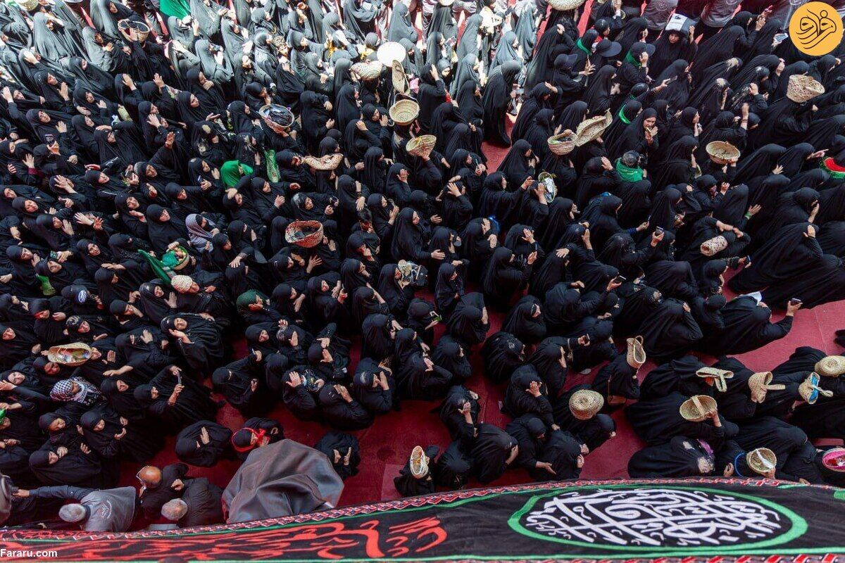 عزاداری سنتی زنان قبیله بنی اسد در کربلا + فیلم