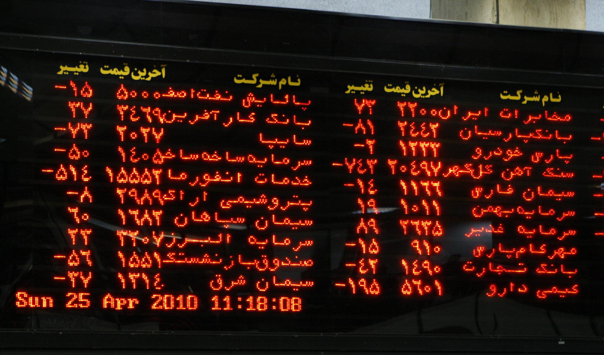 A Foretaste of New Forex Plan: Iran Stocks Rise to Notch New High