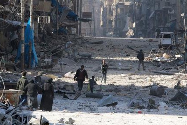 Syrian government drives rebels from swath of Aleppo