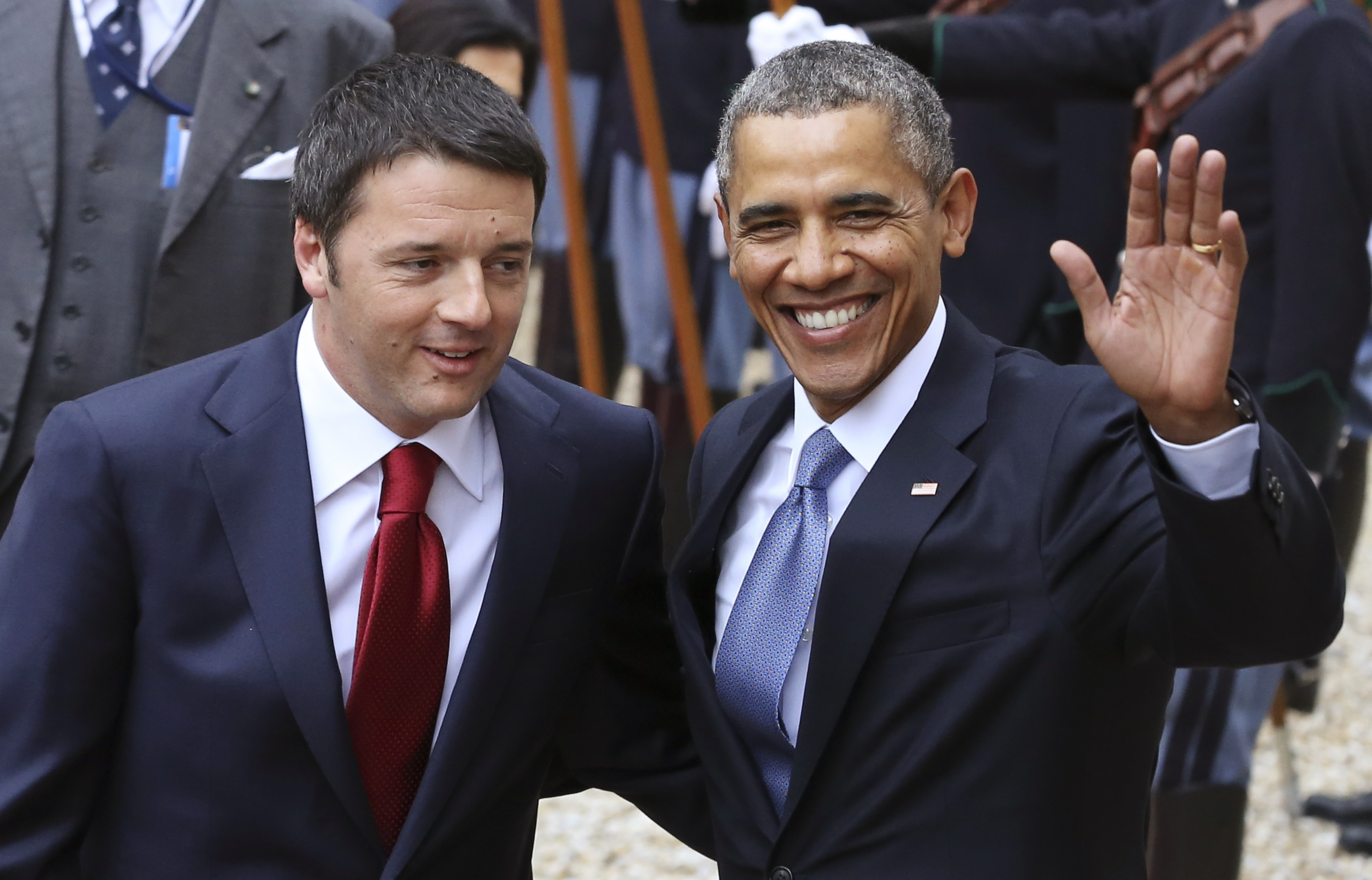 Rocky politics, slow growth loom as Obama, Italy's Renzi meet