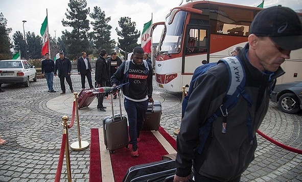 US wrestling team welcomed in Iran