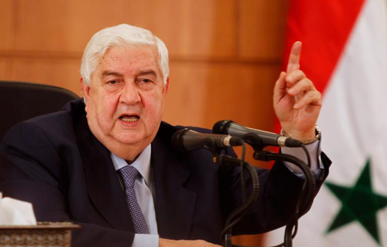 Syrian FM dismisses any use of chemical weapons by Damascus