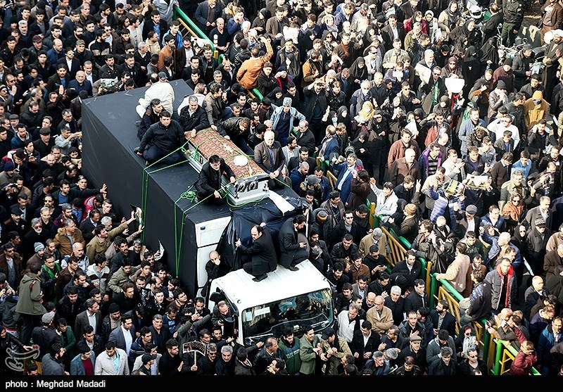 Ayatollah Rafsanjani laid to rest in Imam Khomeini mausoleum
