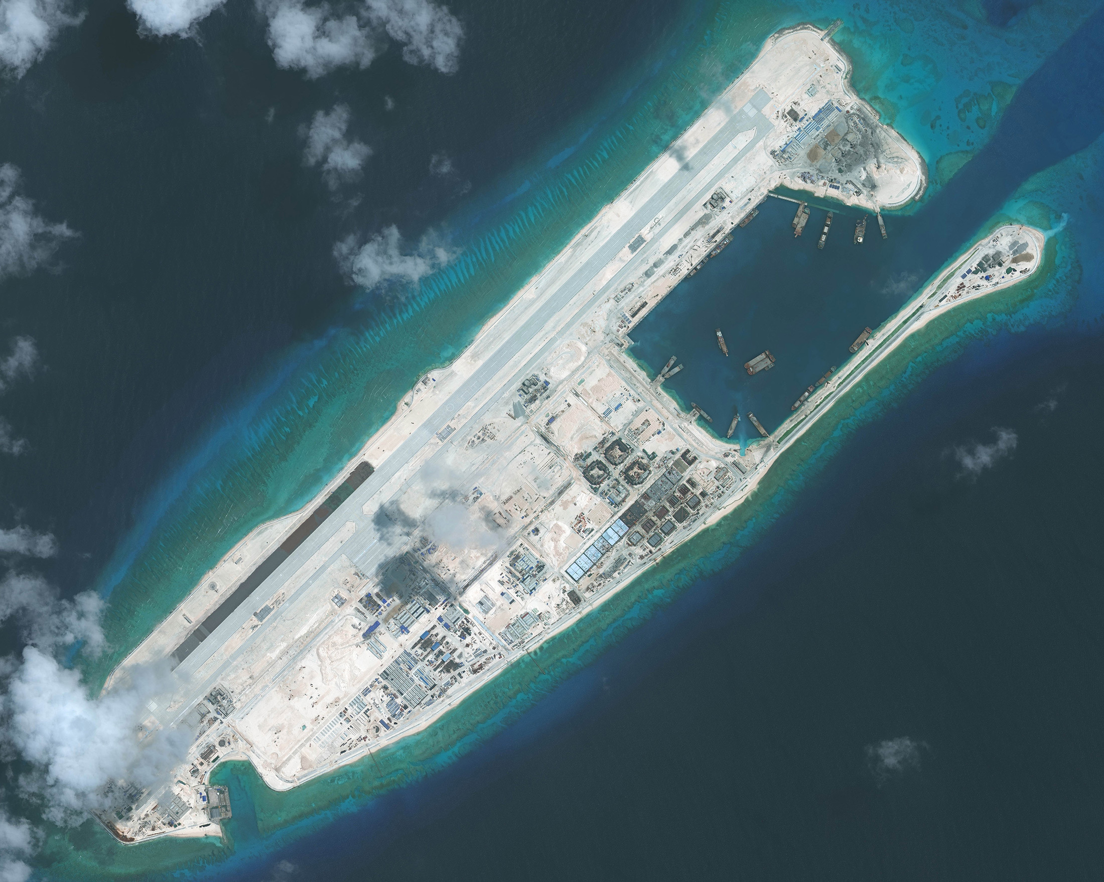 U.S. warship challenges China's claims in South China Sea