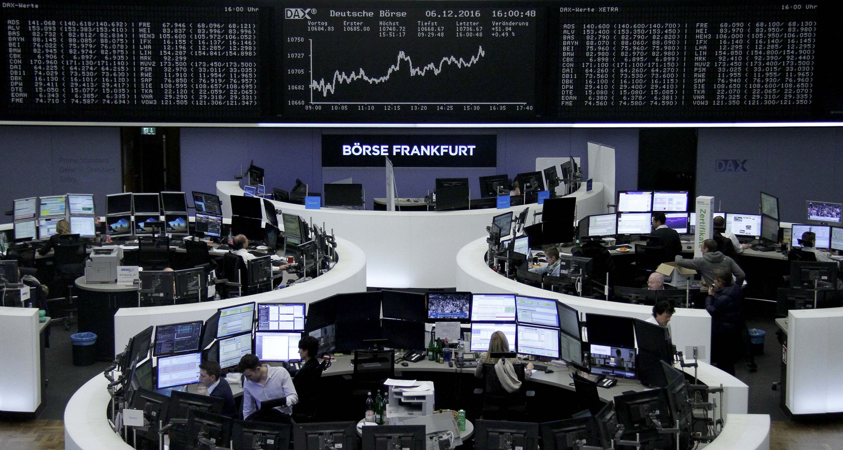 European Stocks Advance as Data Confirms Manufacturing Strength