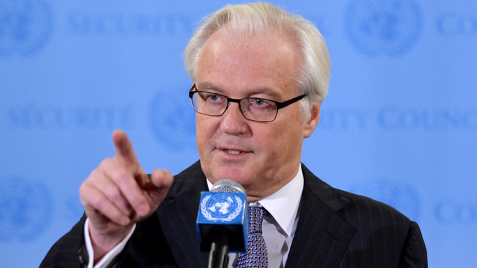 Russia's U.N. envoy Churkin dies suddenly in New York