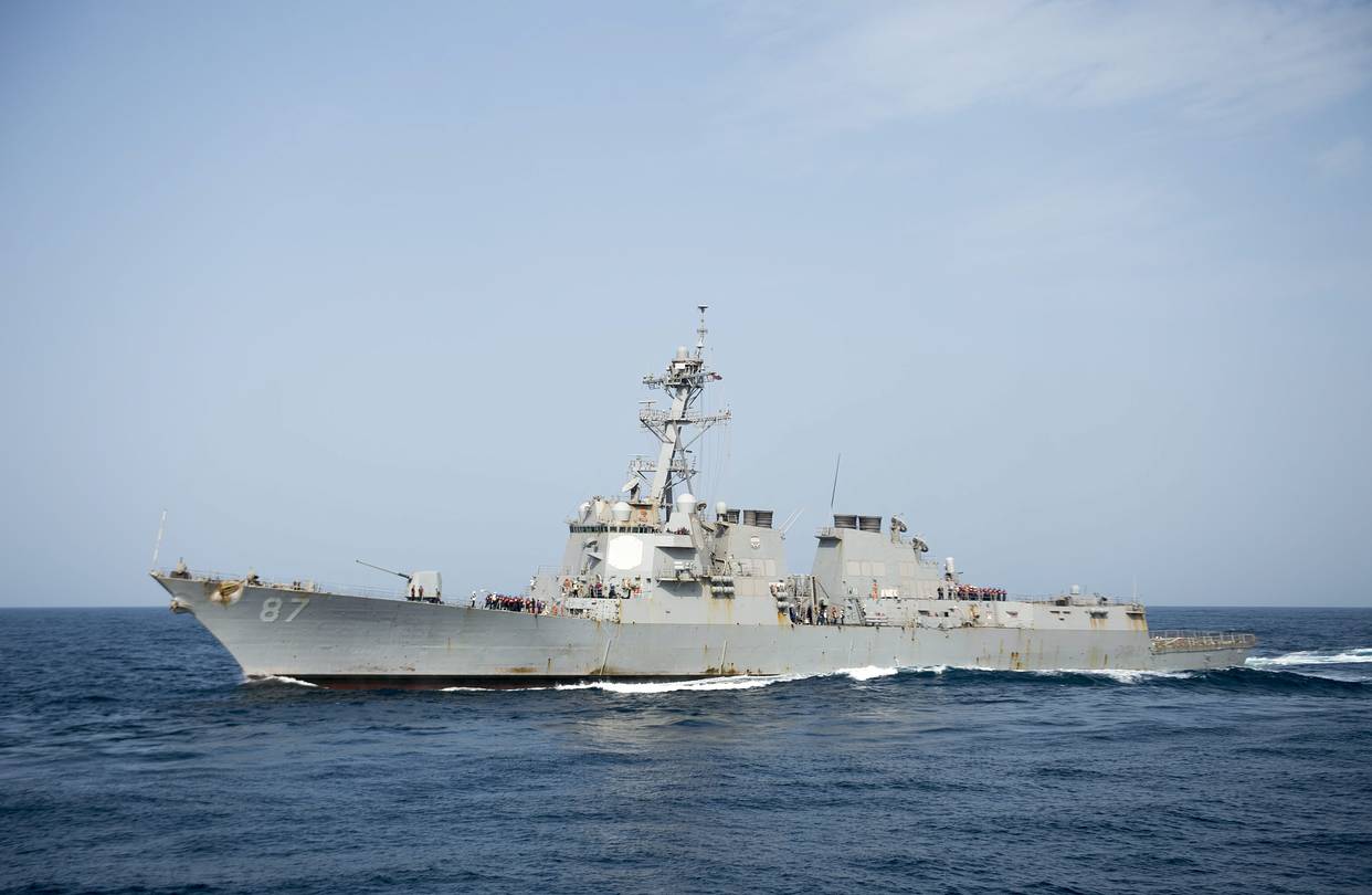 U.S. military strikes Yemen after missile attacks on U.S. Navy ship