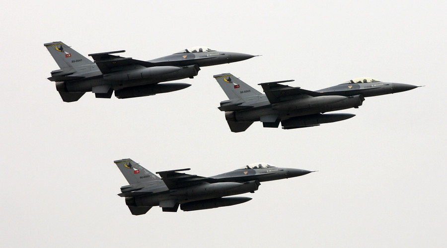 Turkish Jets Hit Kurdish Militant Strongholds in Iraq, Syria