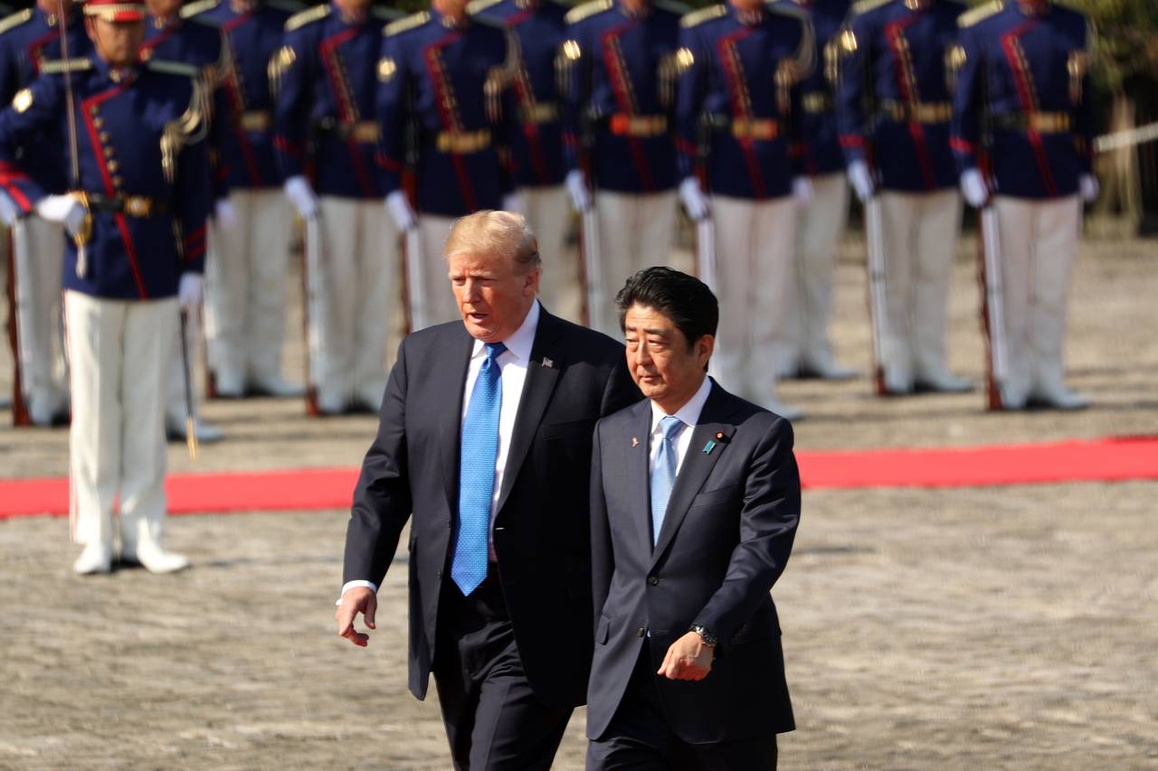 Trump Pushes Japan to Buy Military Equipment, Hits Out on Trade