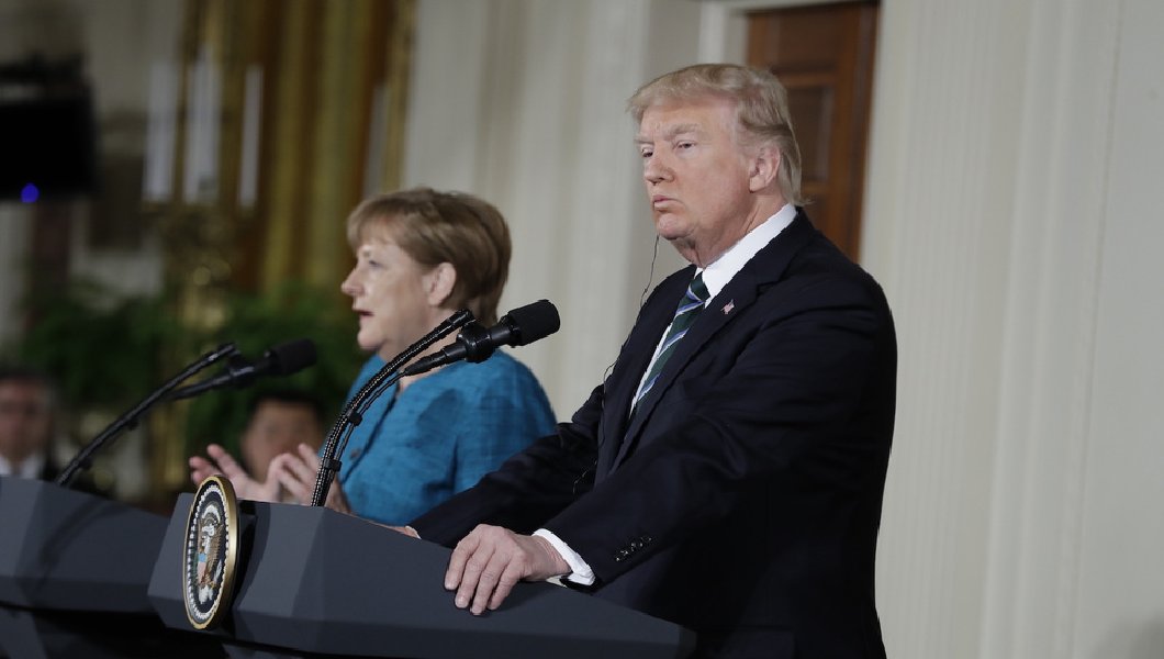Trump Blasts Germany Again as Merkel, Modi Cite Mutual Values