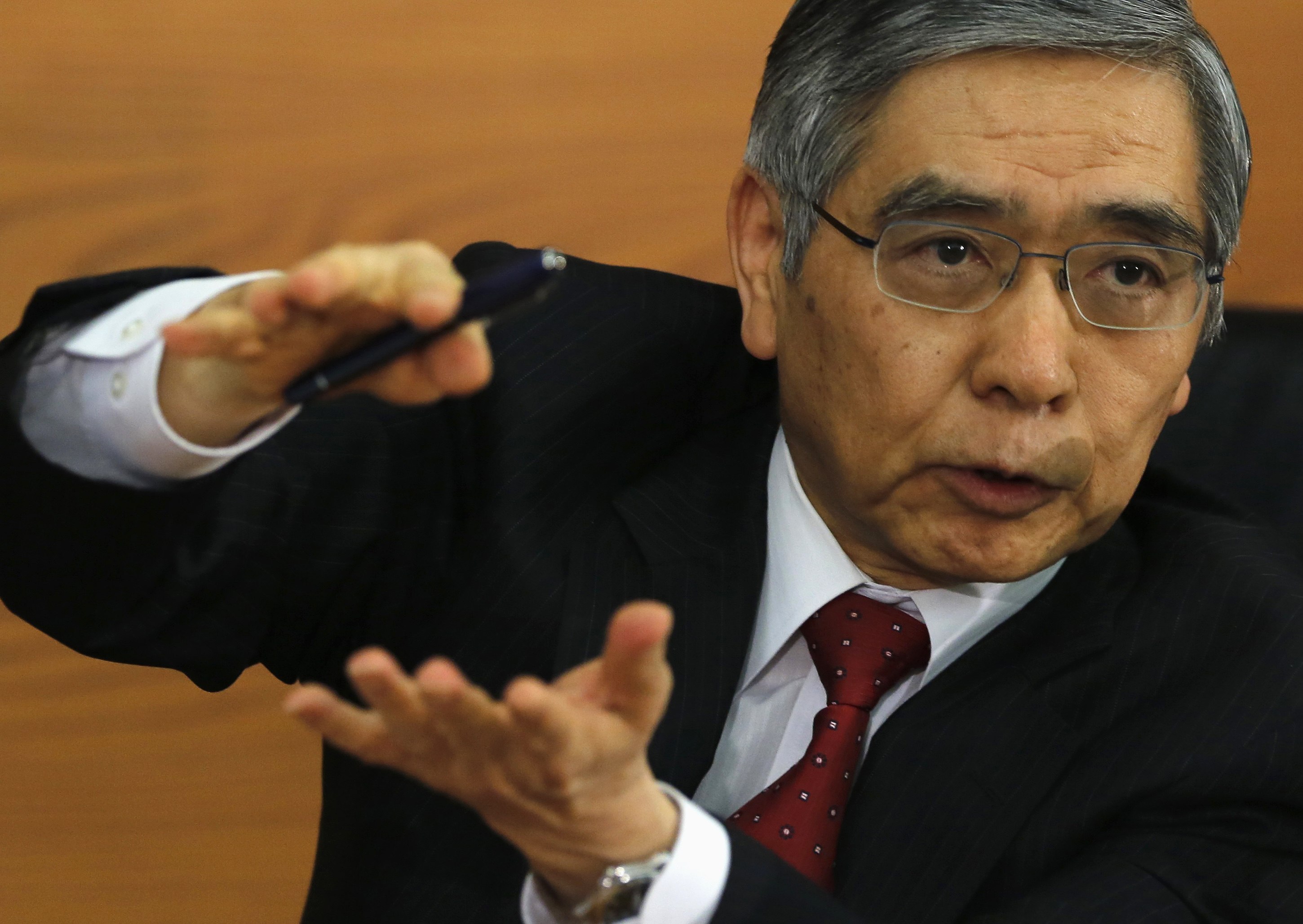BOJ's Kuroda says won't rule out deepening negative rate cut-Sankei