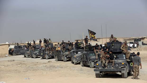 Iraqi troops push towards central Mosul from southeast