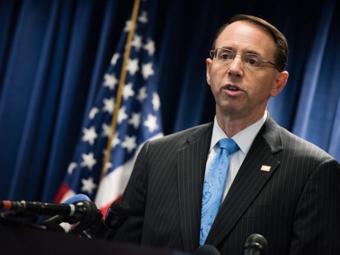 Trump Could Force Out Rosenstein, Fail to Stop Russia Probe
