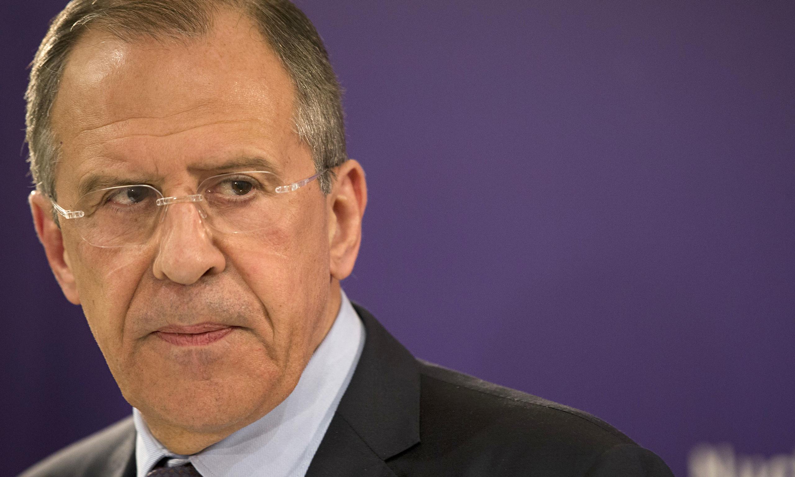 Lavrov turns pizza man to show up 'slow' Kerry