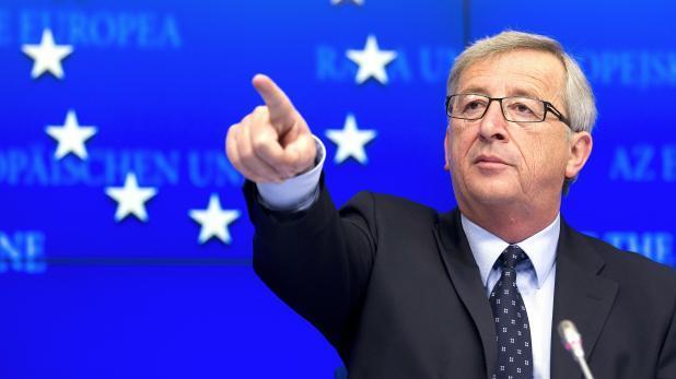 Juncker says Britain may divide EU over Brexit talks