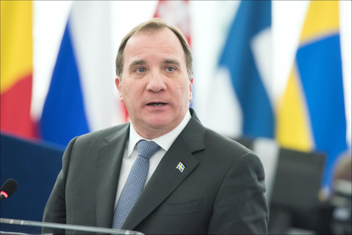 Swedish Premier Calls for Resistance Against White-Power Threat