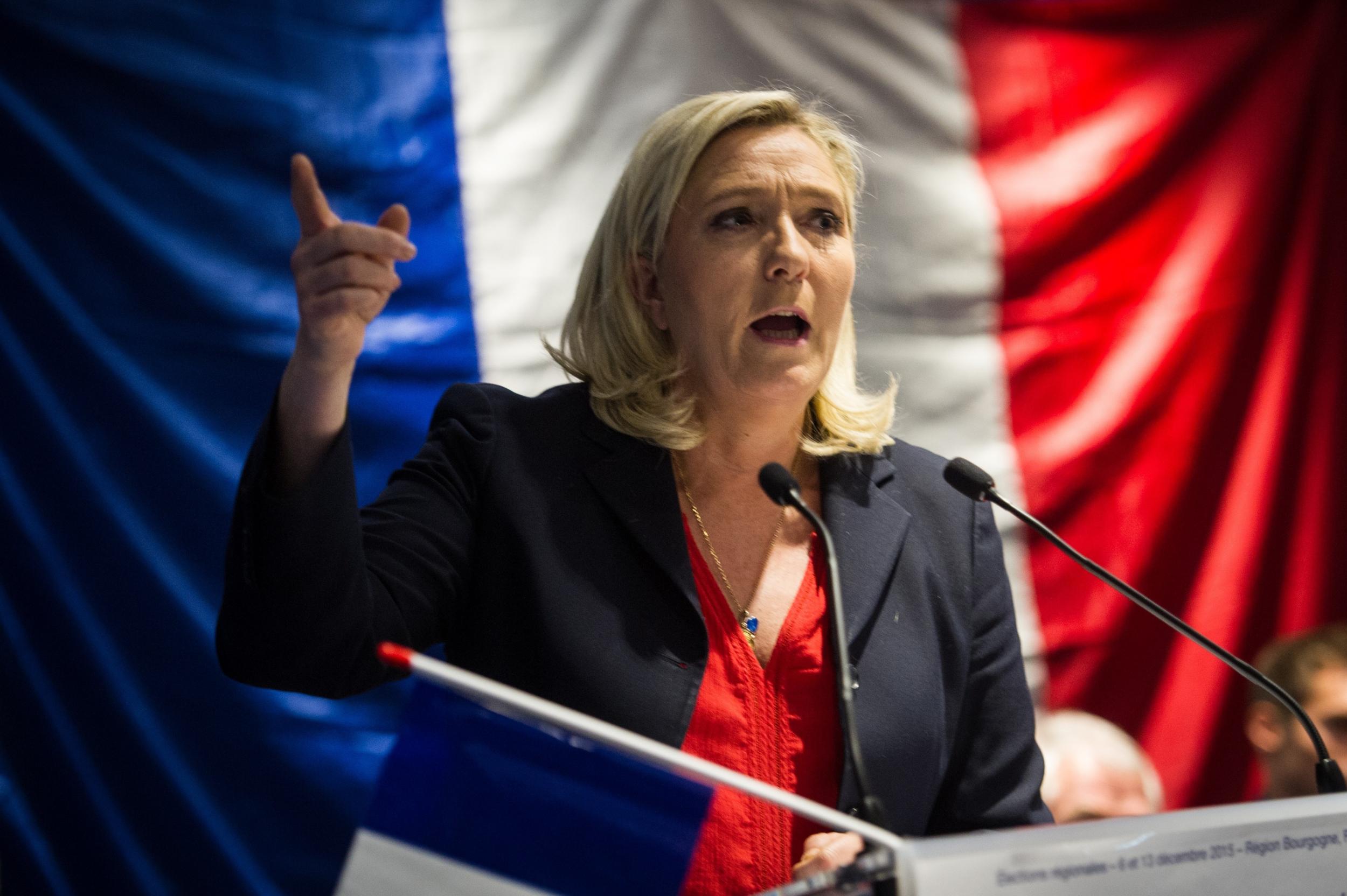 EU’s Nightmare Year Ends With Le Pen Risk Haunting Investors