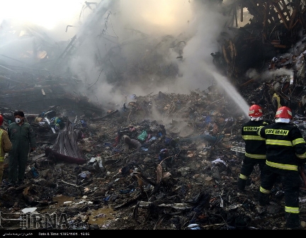 Iran announces 1 day mourning for fire tragedy