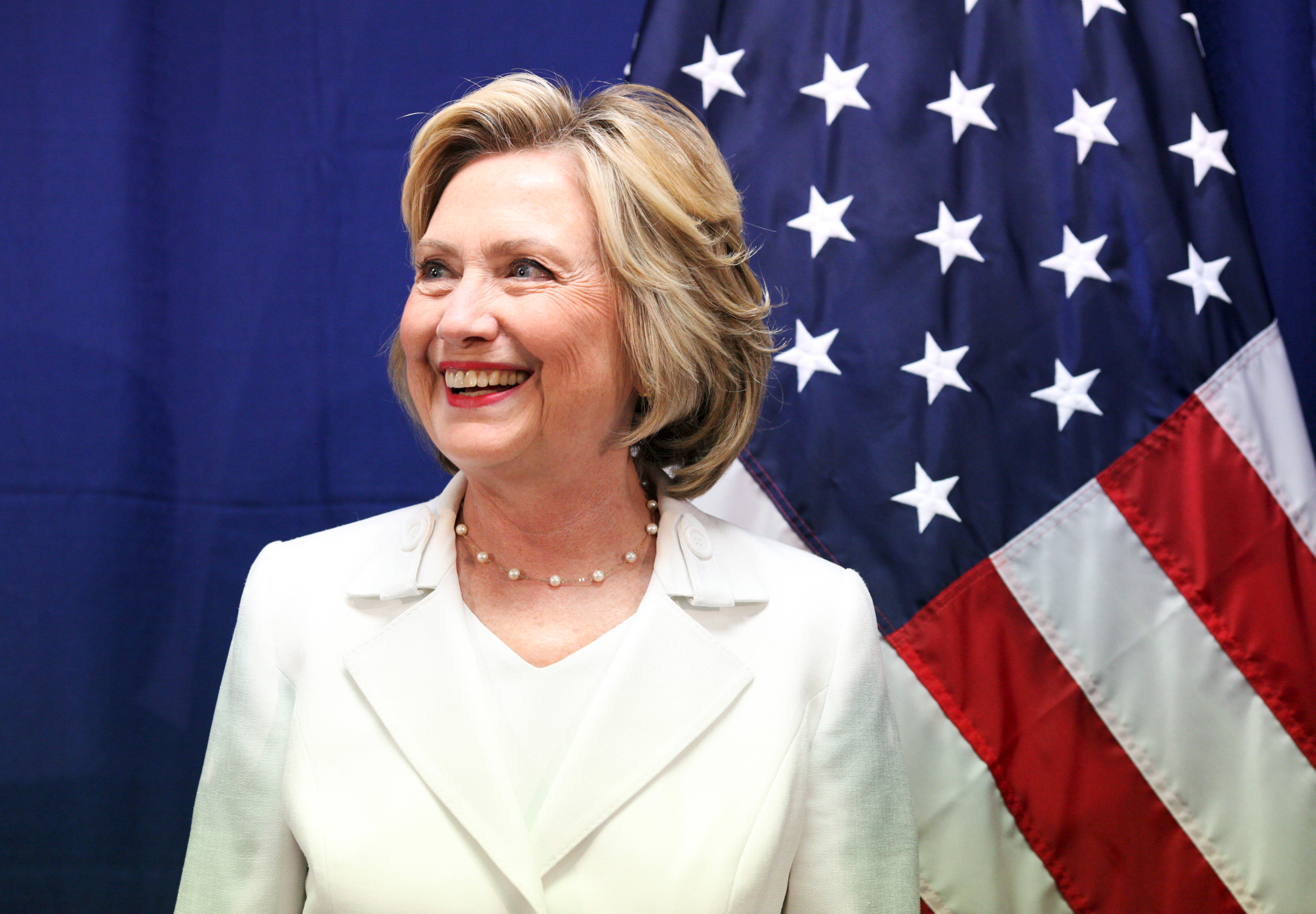 Clinton says U.S. presidential election an 'alternative reality'
