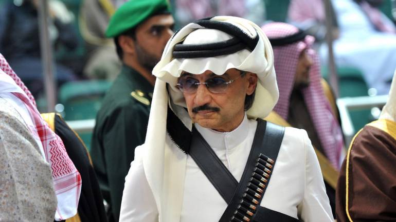 Alwaleed's Kingdom Gains Most Since 2014 After Prince Is Freed