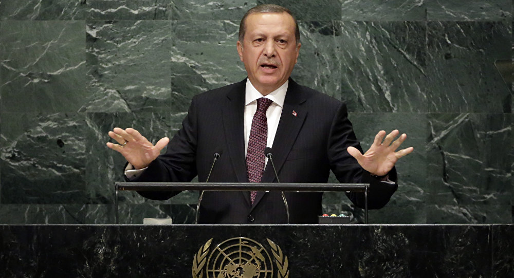Turkey's Erdogan urges world to act against U.S.-based Gulen